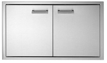 Delta Heat 38-Inch Stainless Steel Double Access Doors - DHAD38-C